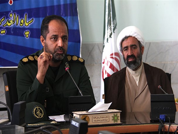 نشست خبری جانشین فرمانده سپاه الغدیر استان با اصحاب رسانه
