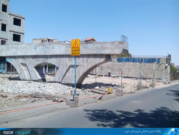 پروژه تقاطع غیرهمسطح جهاد خوی دست به عصا راه می‎رود