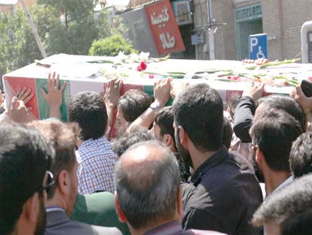 پیکر شهید بیدی در سبزوار تشییع شد