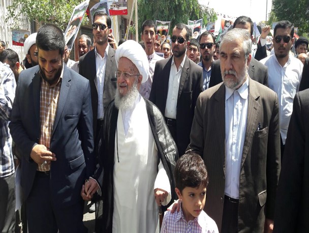 استمرار راهپیمایی روز قدس سبب آزادی فلسطین می شود/ پیام حضور مردم سرنگونی رژیم صهیونیستی است