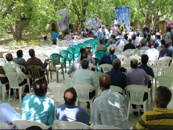 گردهمایی سالانه رزمندگان لشکر قمربنی هاشم در اردوگاه شهید میرباقری دهاقان برگزار شد+ تصاویر
