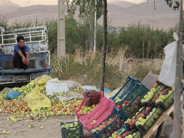 سیب سمیرم و هزار چرخ تا بازار فروش