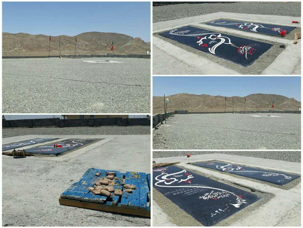غربت شهدای گمنام بشاگرد زیرسایه بی‌توجهی مسئولان+تصاویر
