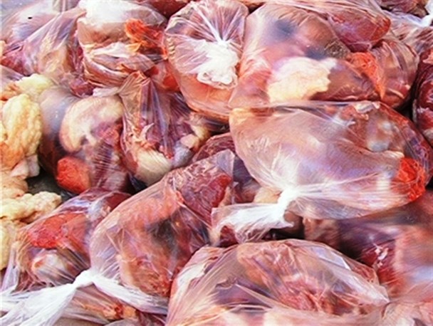 توزیع 250 کیلو گوشت بین نیازمندان اردل