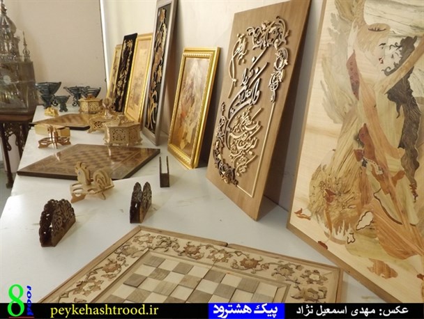 نمایشگاه توانمندیهای صنایع دستی هشترود افتتاح شد./گزارش تصویری