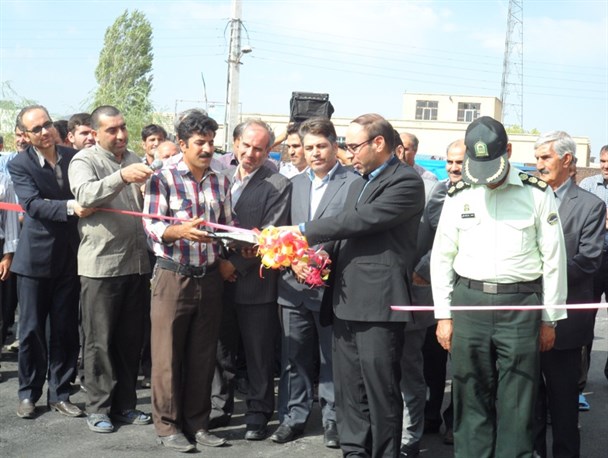 طرح هادی روستای خوشه مهر بناب به بهره برداری رسید