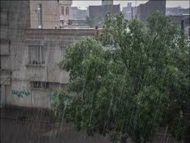 رگبارهای تابستانی در شیروان مسافران را غافلگیر کرد