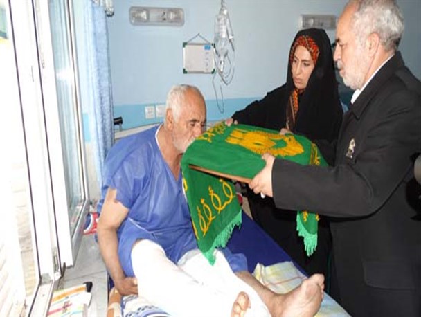 حضور پرچم متبرک رضوی در الیگودرز