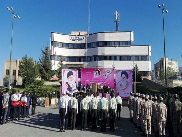 برگزاری همایش مشترک نیروهای اجرایی در فیروزکوه