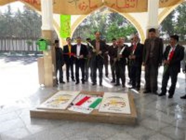 مسئولان شهرستان آبیک با آرمان‌های شهدا تجدید بیعت کردند