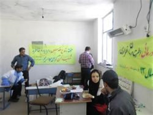 65 نفر از اهالی روستای گلندوز از طرح درمان اضطراری بهره مند شدند