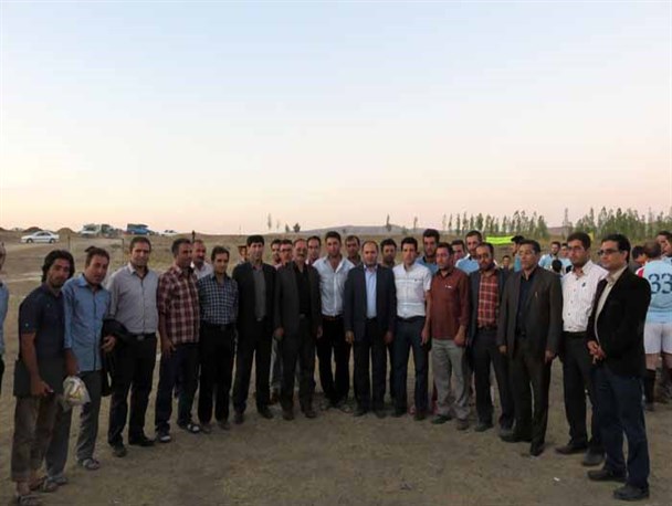اختتامیه مسابقات فوتبال روستای عین الدین