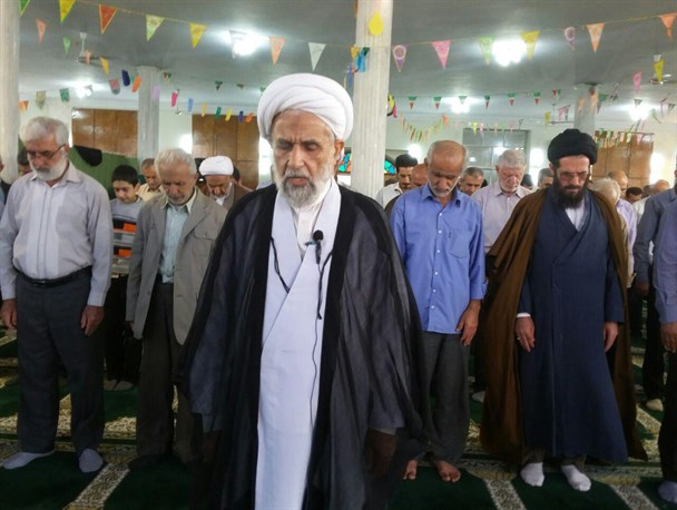 نماز عید قربان در مسجد امام علی (ع) رودسر اقامه شد