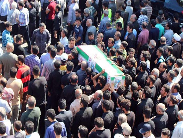 تشییع پیکر پاک جانباز شهید محمودآبادی+تصاویر