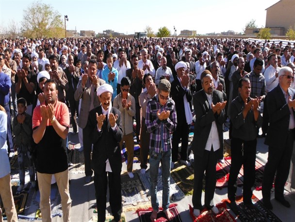 نماز عید قربان در تایباد برگزارشد