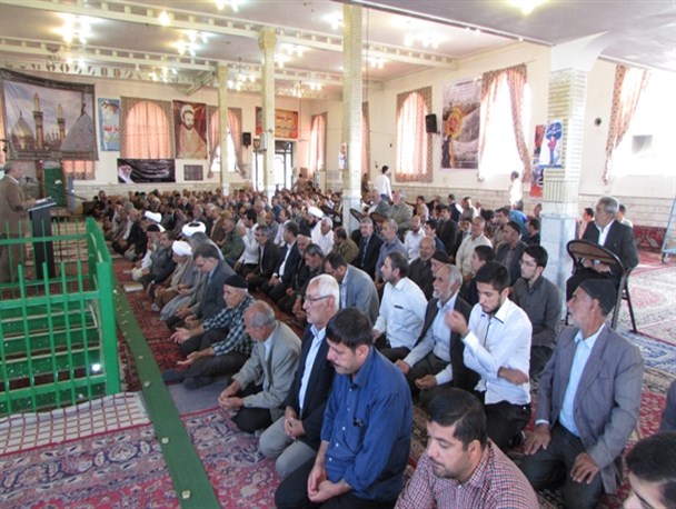 نماز عید قربان در گرمه برگزار شد +تصاویر