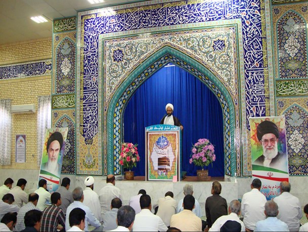 نماز عید سعید قربان در دیّر برگزار شد