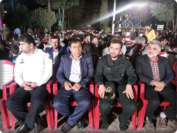 برگزاری برنامه "هشت" ویژه هفته دفاع مقدس در دهدشت+ تصاویر