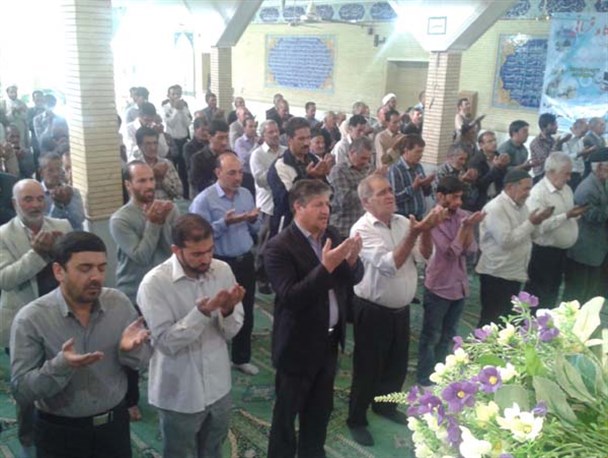 برگزاری نماز عید قربان در بوانات