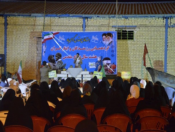 گزارش تصویری / گردهمایی رزمندگان ۸ سال دفاع مقدس در تنگستان