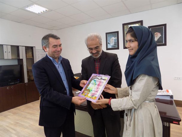 تجلیل از کودکان گمیشانی که در مسابقات بین المللی نقاشی افتخار آفرینی کردند