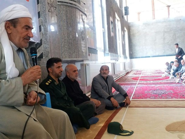 مراسم انس و مودت پیشکسوتان جهاد و شهادت در ثلاث باباجانی برگزار شد+تصاویر