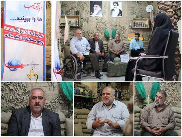 میزگرد «دفاع همچنان باقی است» با حضور رزمندگان ۸ سال دفاع مقدس برگزار شد+عکس