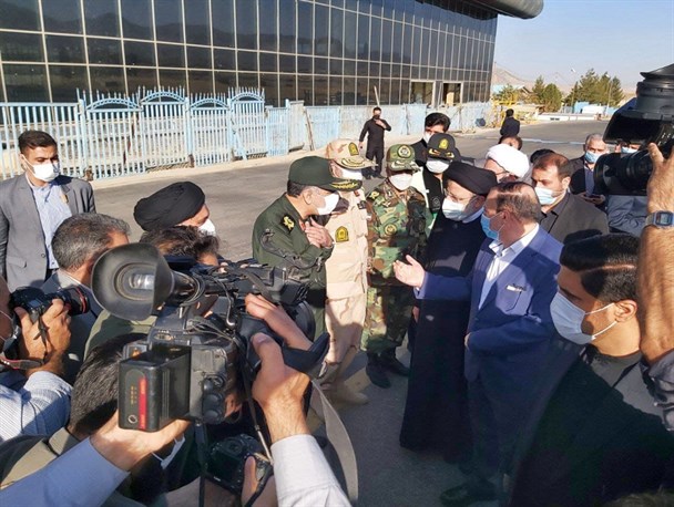 رئیس جمهور وارد ایلام شد