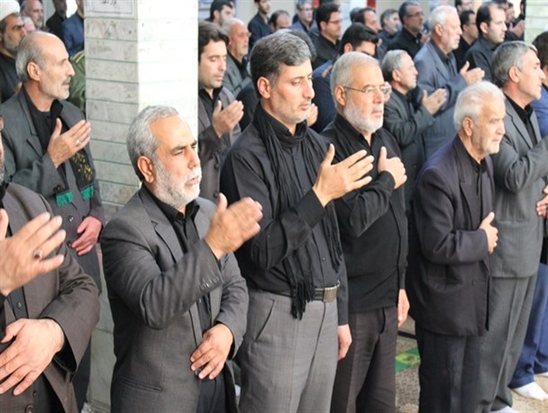 مراسم عزاداری تاسوعای حسینی در پلدشت + تصاویر
