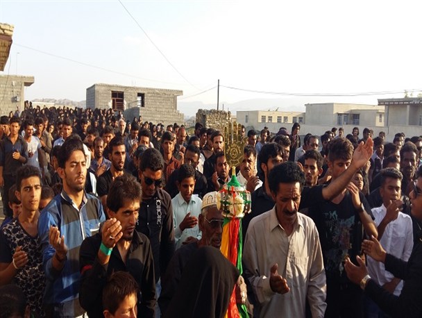 مراسم باشکوه علم گردانی در سردشت به روایت تصویر
