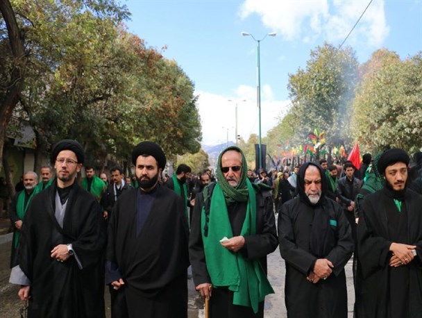 تصاویر  دیده نشده از سردار شهید همدانی در عاشورای سال گذشته