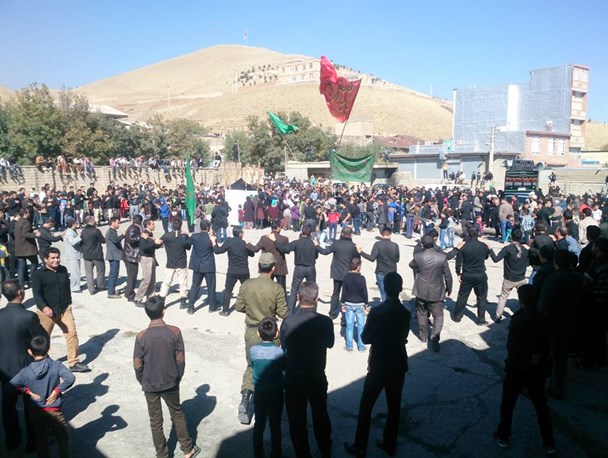 گزارش تصویری از شور و شوق حسینی در پیرانشهر