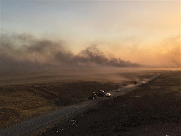 عملیات نیروهای پیشمرگ در روستای بعشقیه