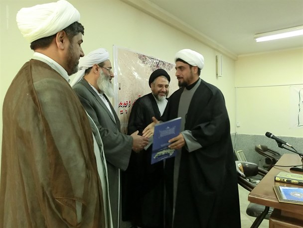 مراسم تکریم و معارفه رییس اداره تبلیغات اسلامی شهرستانهای تایباد و باخرز