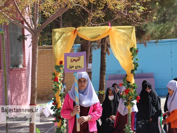 افتتاح چهارمین المپیاد درون مدرسه‌ای در بجستان