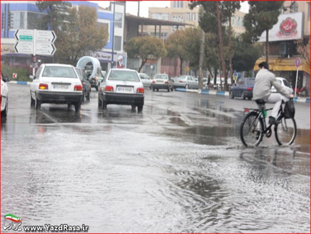بالاخره بغض آسمان دارالعباده یزد ترکید +تصاویر و جدول