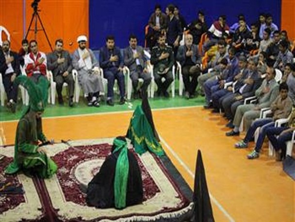 اولین همایش هنر تعزیه خوانی در سرخس برگزار شد