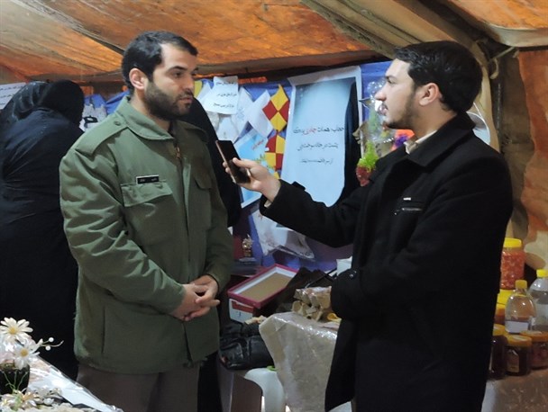 نمایشگاه اقتصاد مقاومتی در راستای حمایت از تولیدکنندگان داخلی در درگز دایر شد