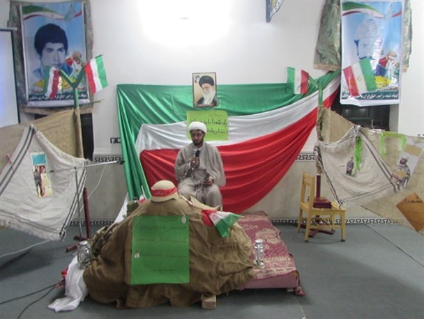 برپایی یادواره پنج شهید محله چاه کمال شهرستان دلگان+ تصاویر