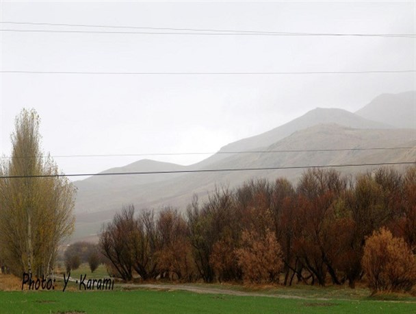 طبیعت بکر بوکان زیر باران