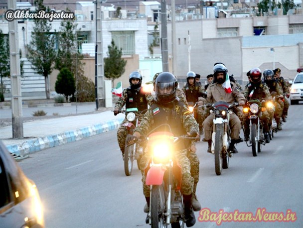 یک روز با بسیجیان گشت محله محور بجستان