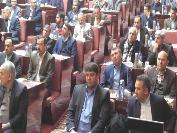 حضور فرماندار و بخشدار بخش مرکزی گمیشان در همایش منطقه ای انتخابات+عکس