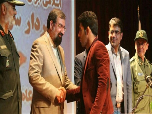 حضور محسن رضایی در همایش تجلیل از تیم کشتی سینا صنعت ایذه
