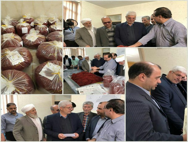 پنج تن زعفران بصورت توافقی در شهرستان تایباد خریداری شد