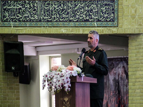 مراسم یادبود شهید علی خوش لفظ + تصاویر