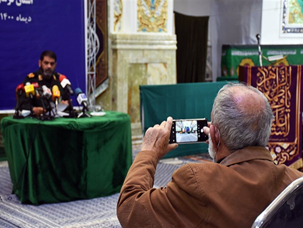تصاویر/نشست خبری دومین سالگرد شهادت سردار شهید حاج قاسم سلیمانی در کرمان