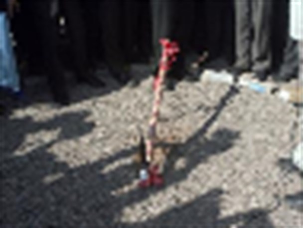 کلنگ ساخت مسجد امام حسن عسکری (ع) شهر چرام