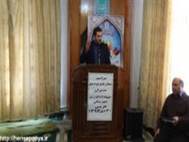برگزاری مراسم تودیع و معارفه مدیر جهاد کشاورزی شهرستان هریس+تصاویر