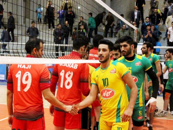 رقابت جذاب شهرآورد والیبال مازندران در محمودآباد