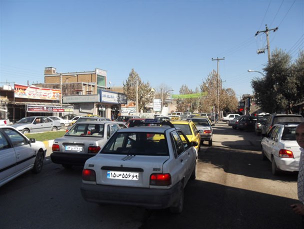 بحران ترافیکی در شهرستان آزادشهر بیداد می کند